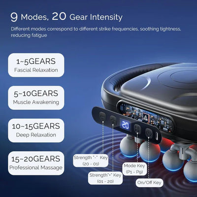 HeadEase Pro™ – 16 Head Deep Massager
