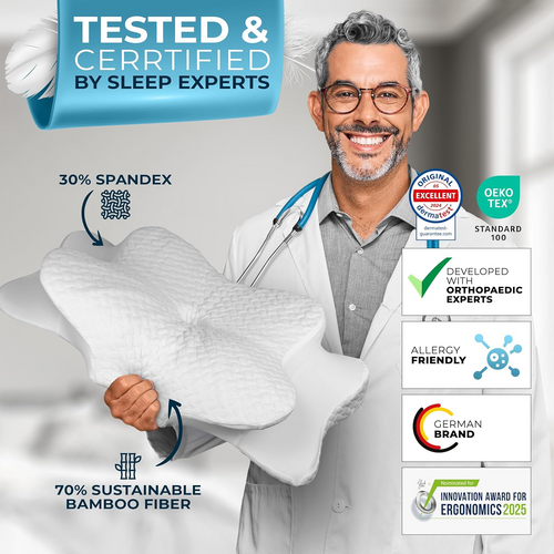 TheraGlow™ Spinal Alignment Pillow