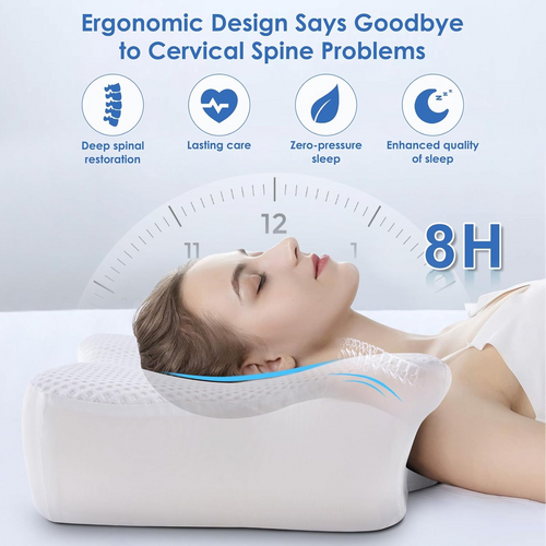 TheraGlow™ Spinal Alignment Pillow